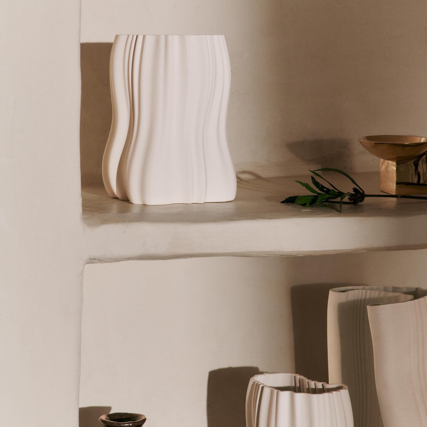 ferm LIVING Moire Vaas - S 