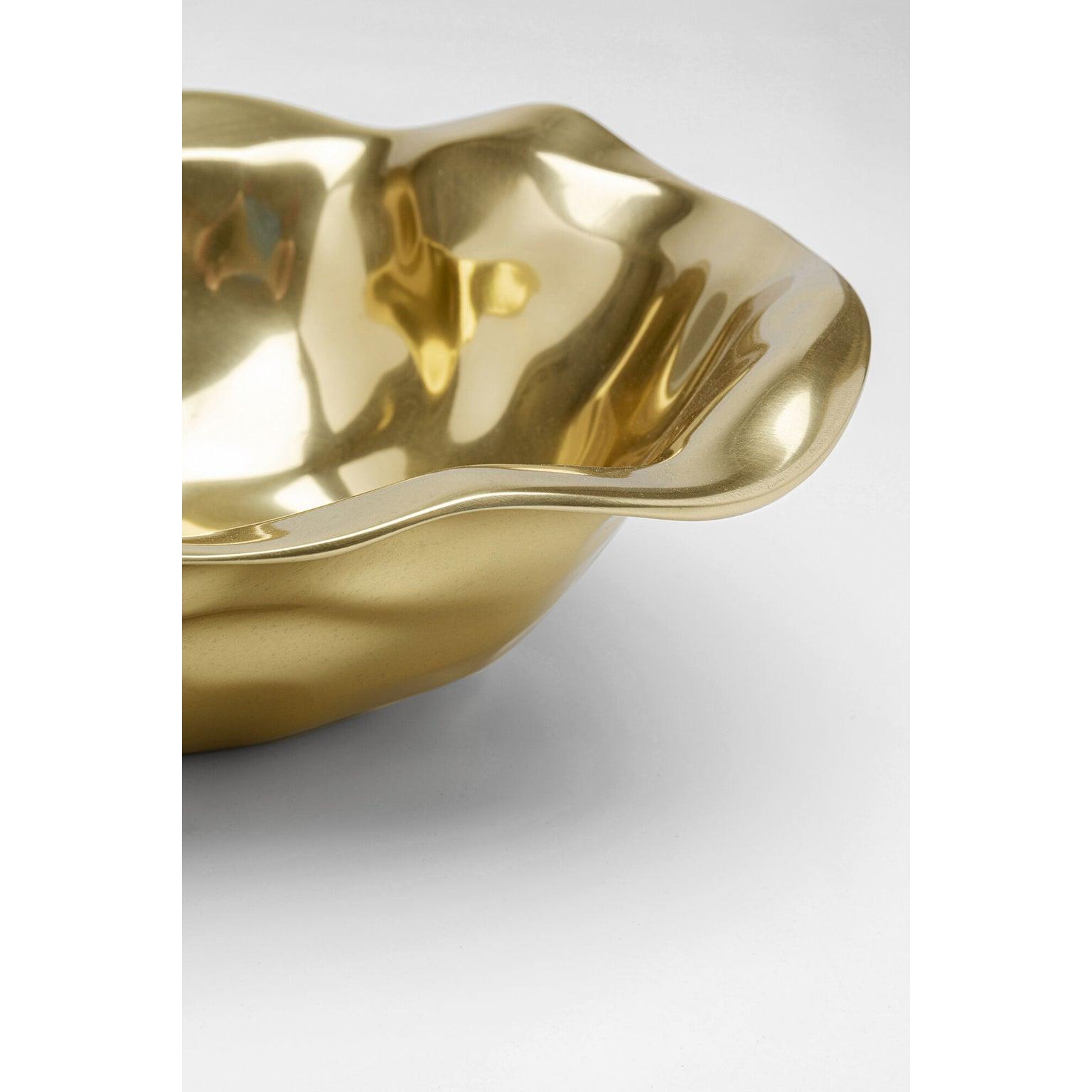 Kare Decoratieve schaal Jade Gold Ø30cm