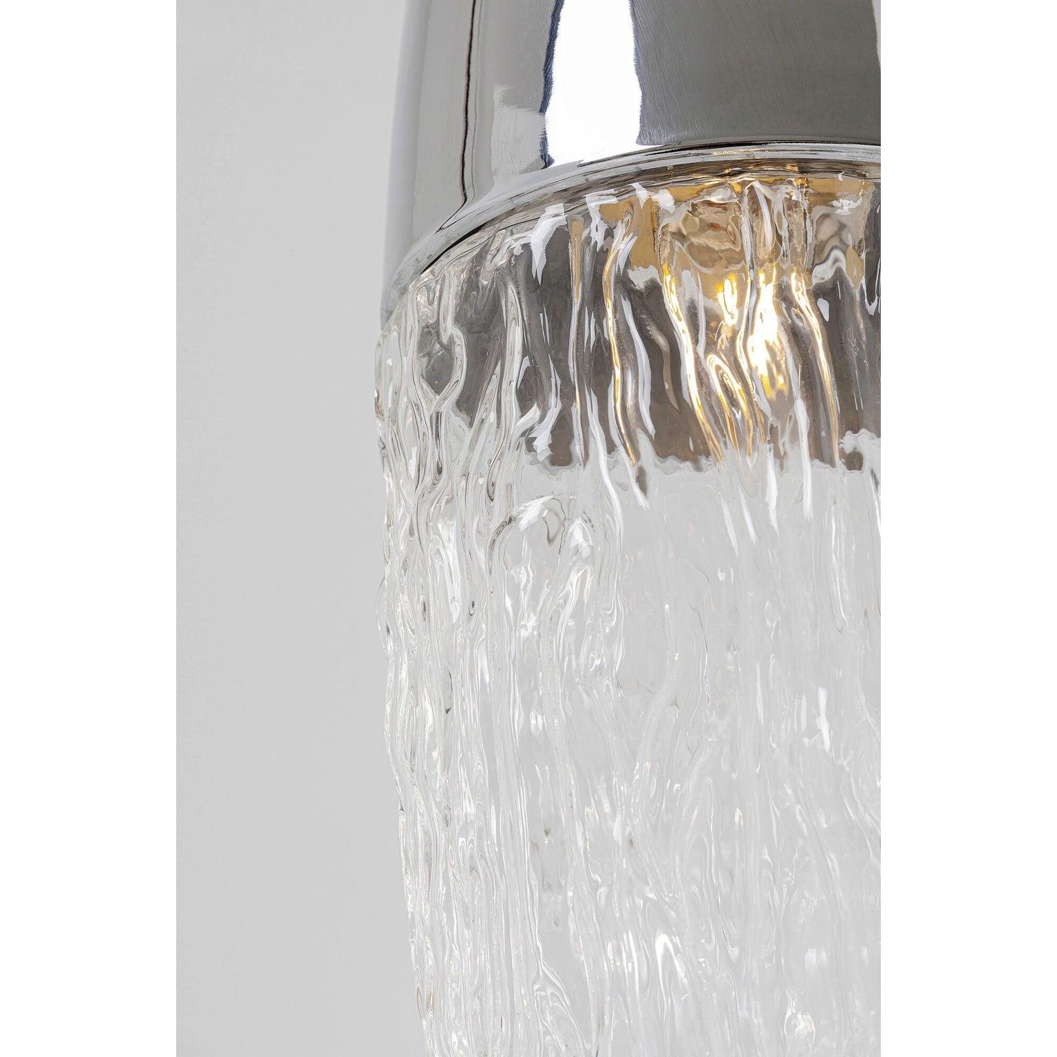 Kare Hanglamp Frozen Chrome Ø17cm