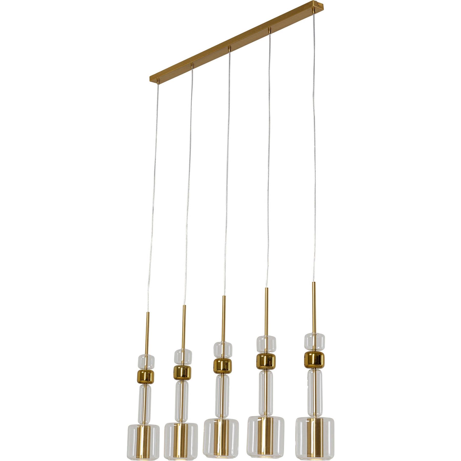Kare Hanglamp Candy Bar Gold 103cm