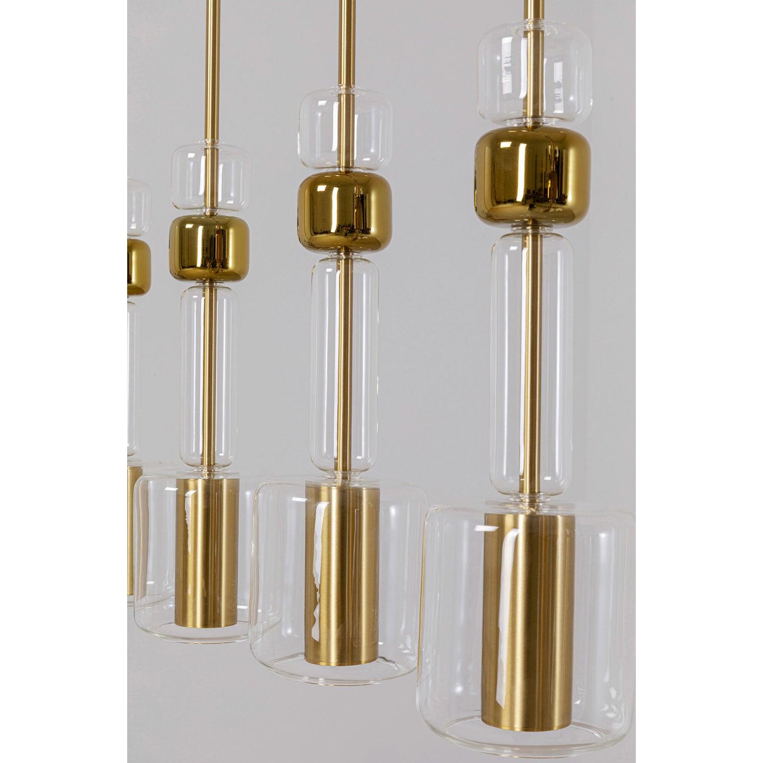 Kare Hanglamp Candy Bar Gold 103cm