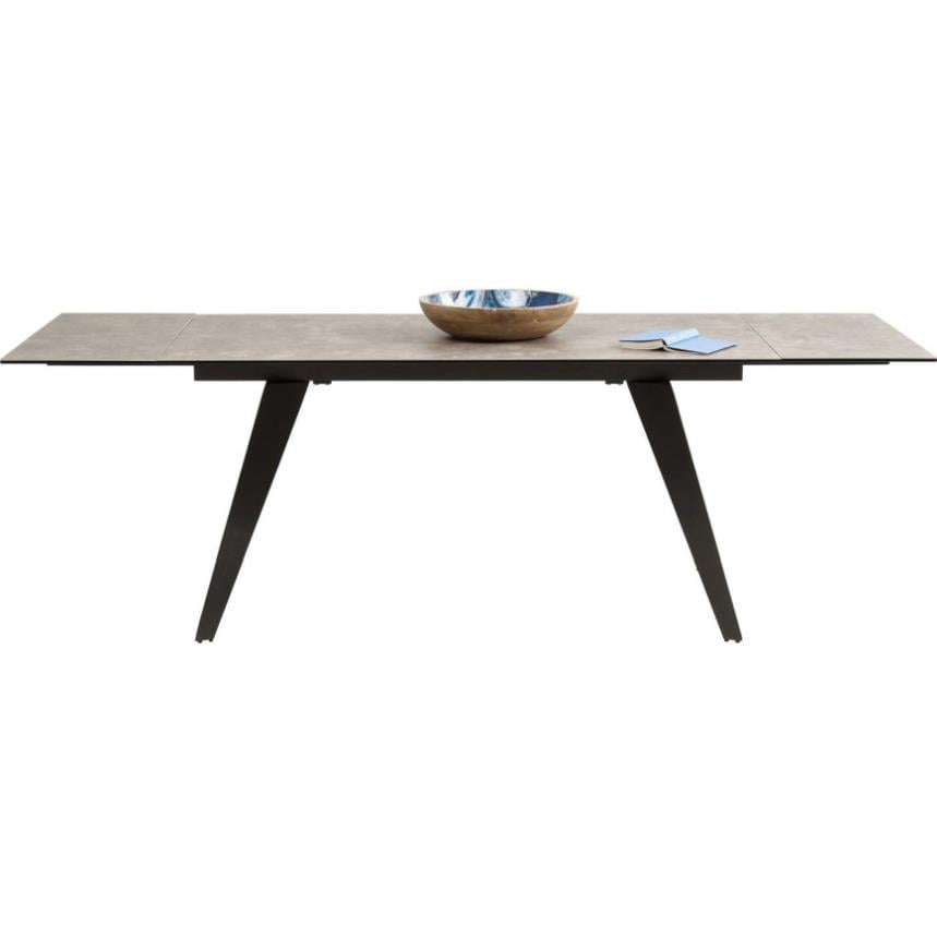 Kare Design Verlengbare Tafel Amsterdam 160|240 Cm - Keramiek Grijs