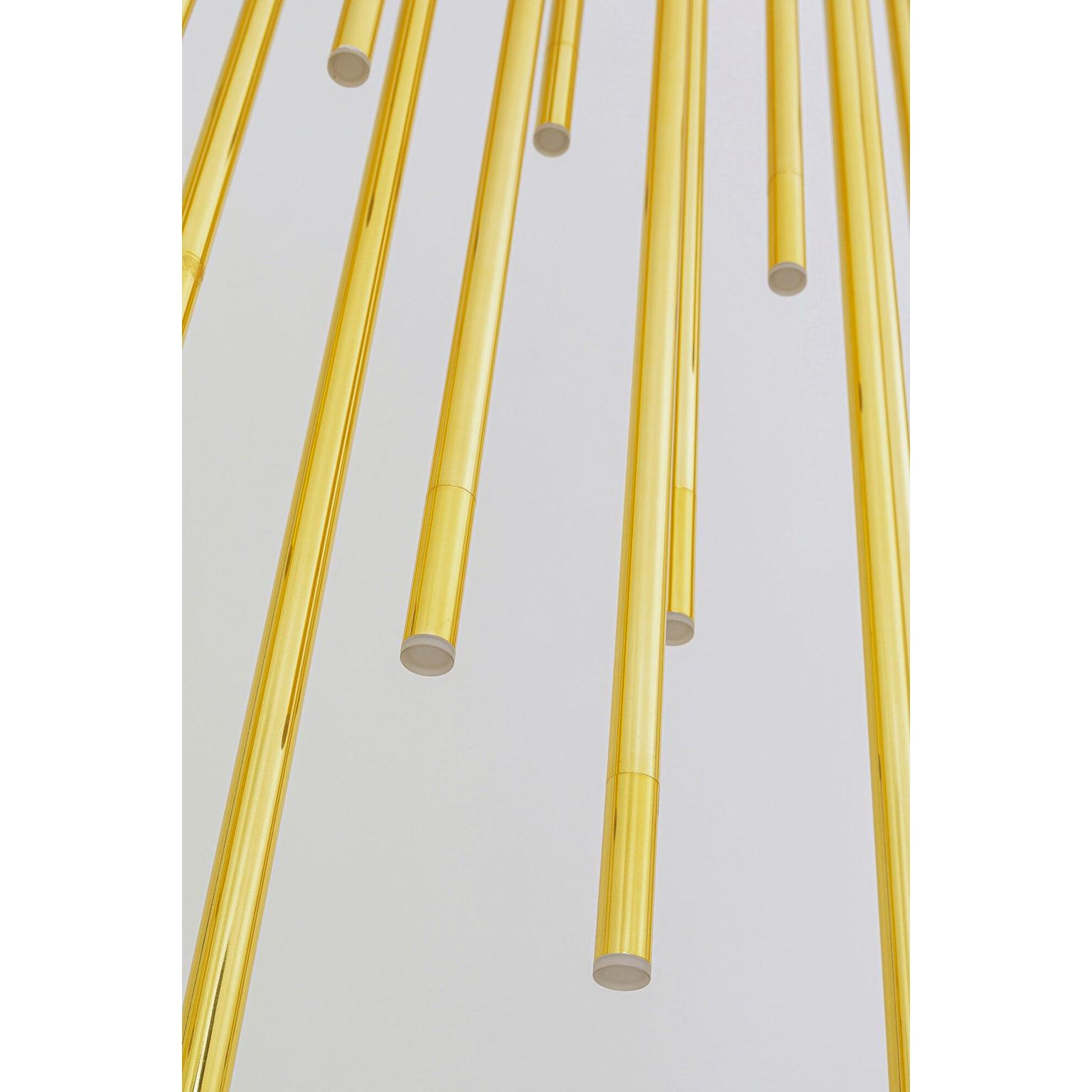 Kare Hanglamp Living Vegas Deluxe Brass LED