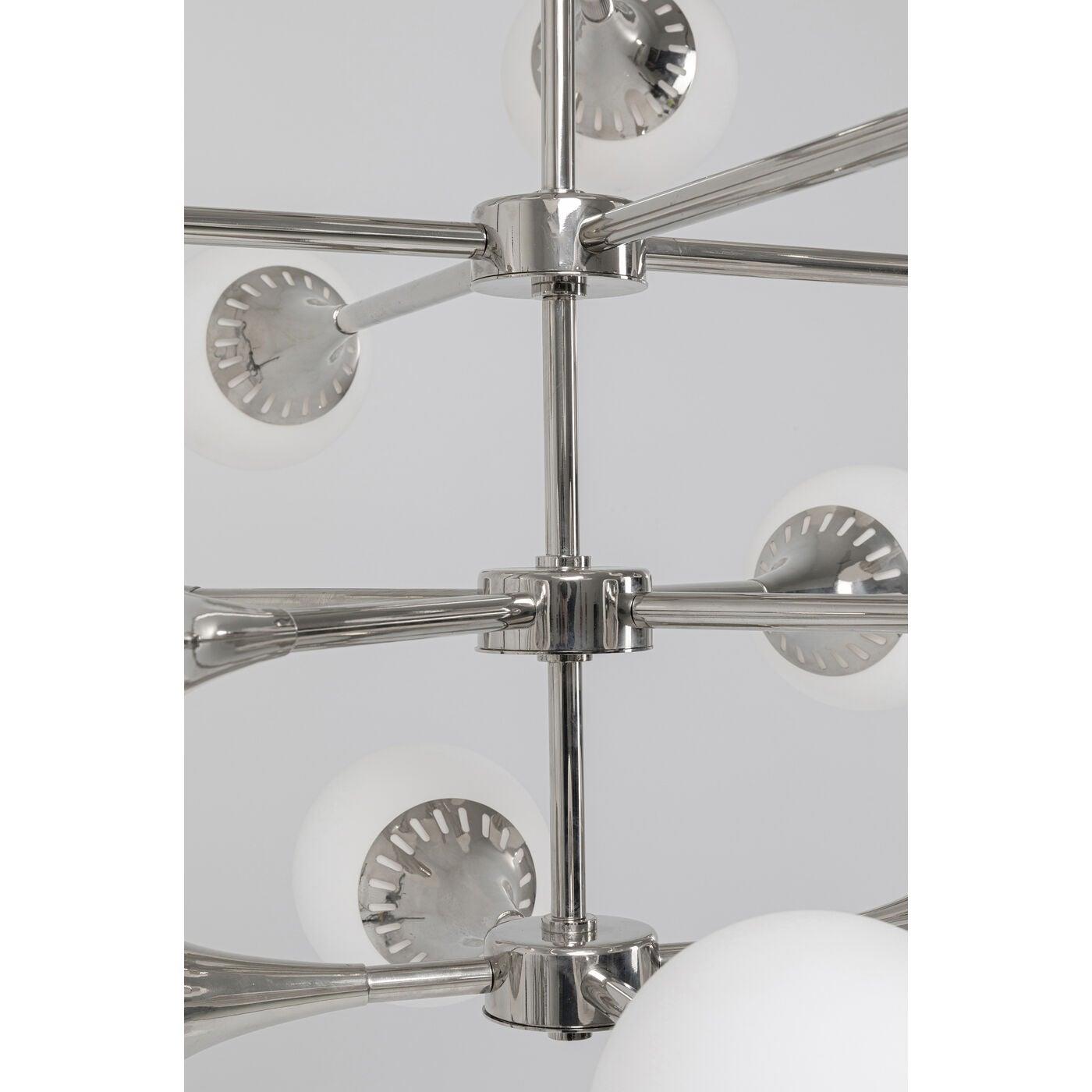 Kare Hanglamp Bulb Fiction 20 Silver Ø102cm