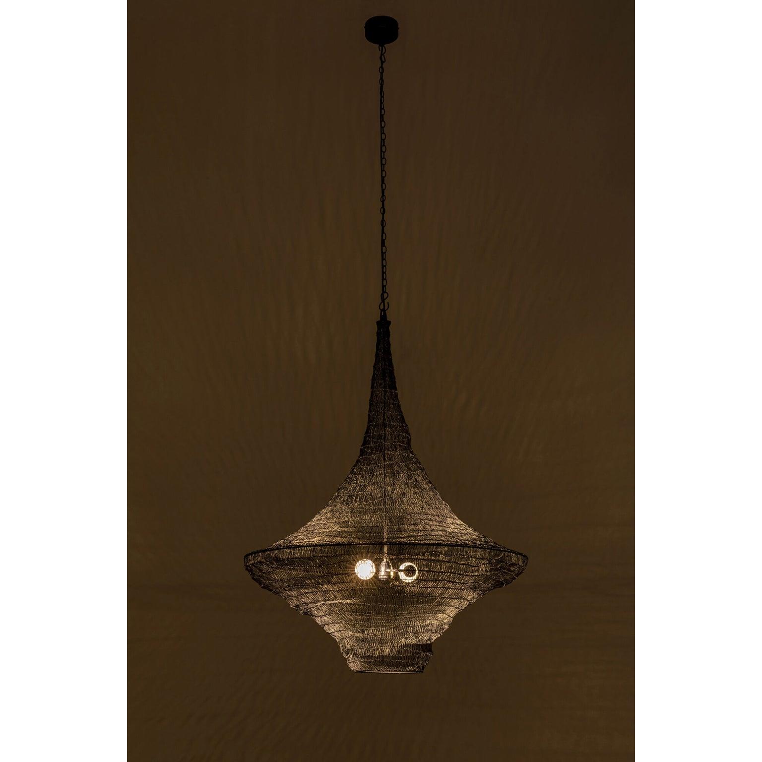 Kare Hanglamp Cocoon Black Ø89cm