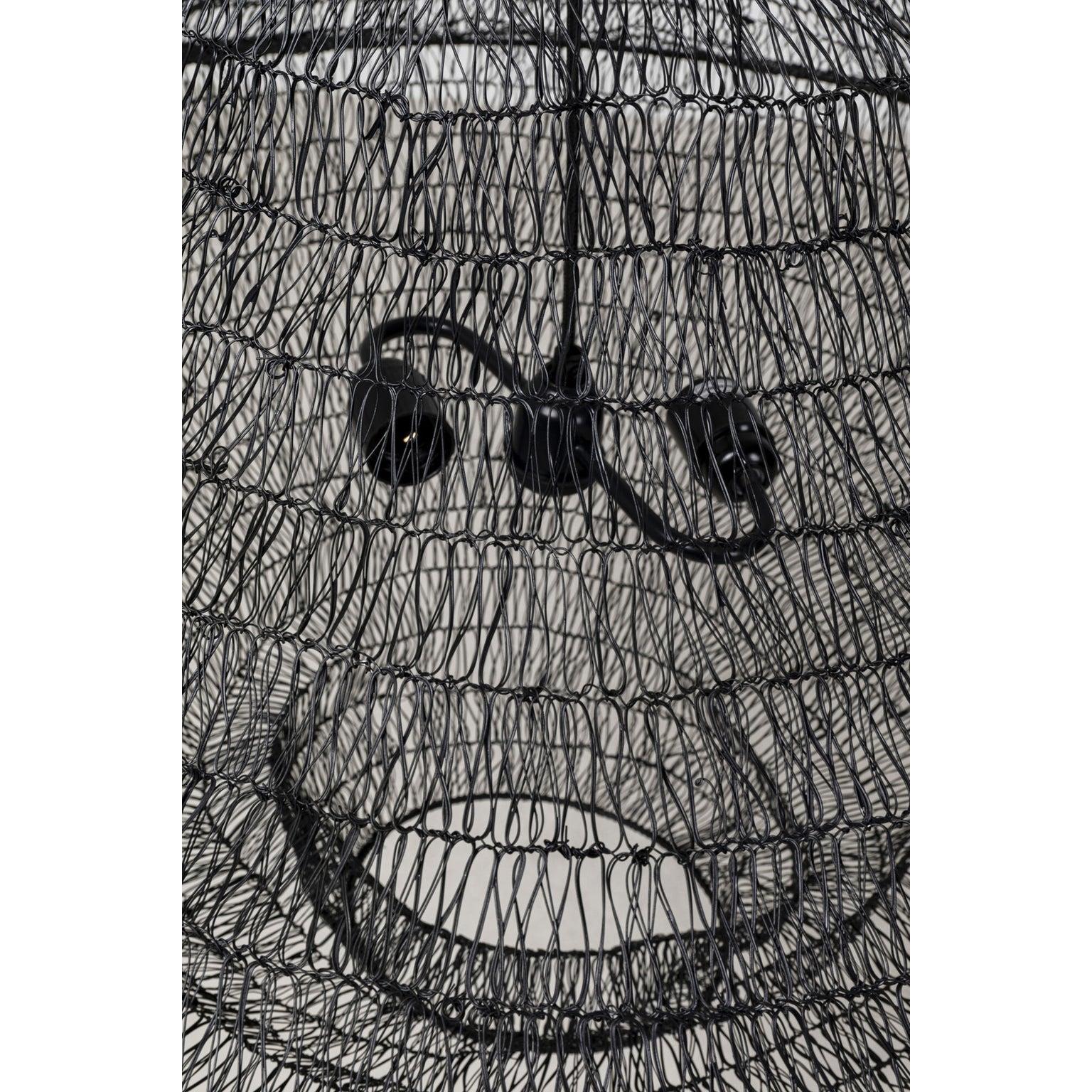 Kare Hanglamp Cocoon Black Ø89cm