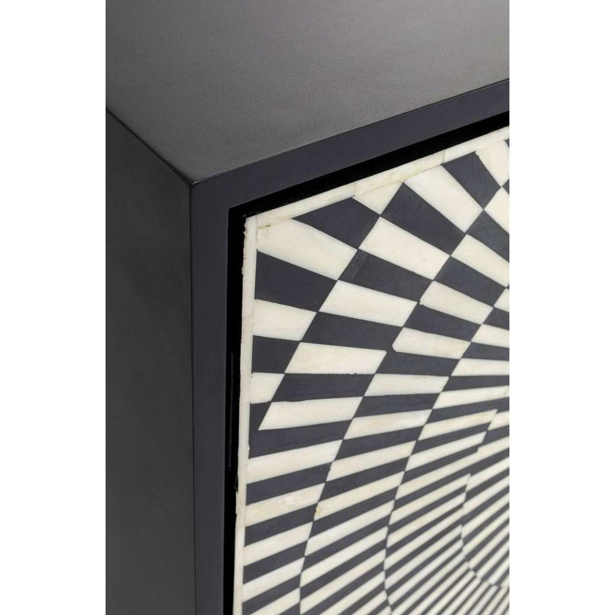 Kare Design Electro Dressoir - Zwart Mangohout
