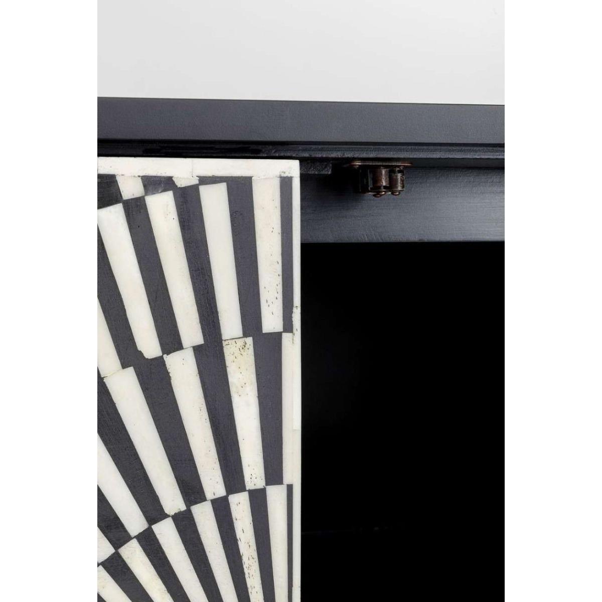 Kare Design Electro Dressoir - Zwart Mangohout