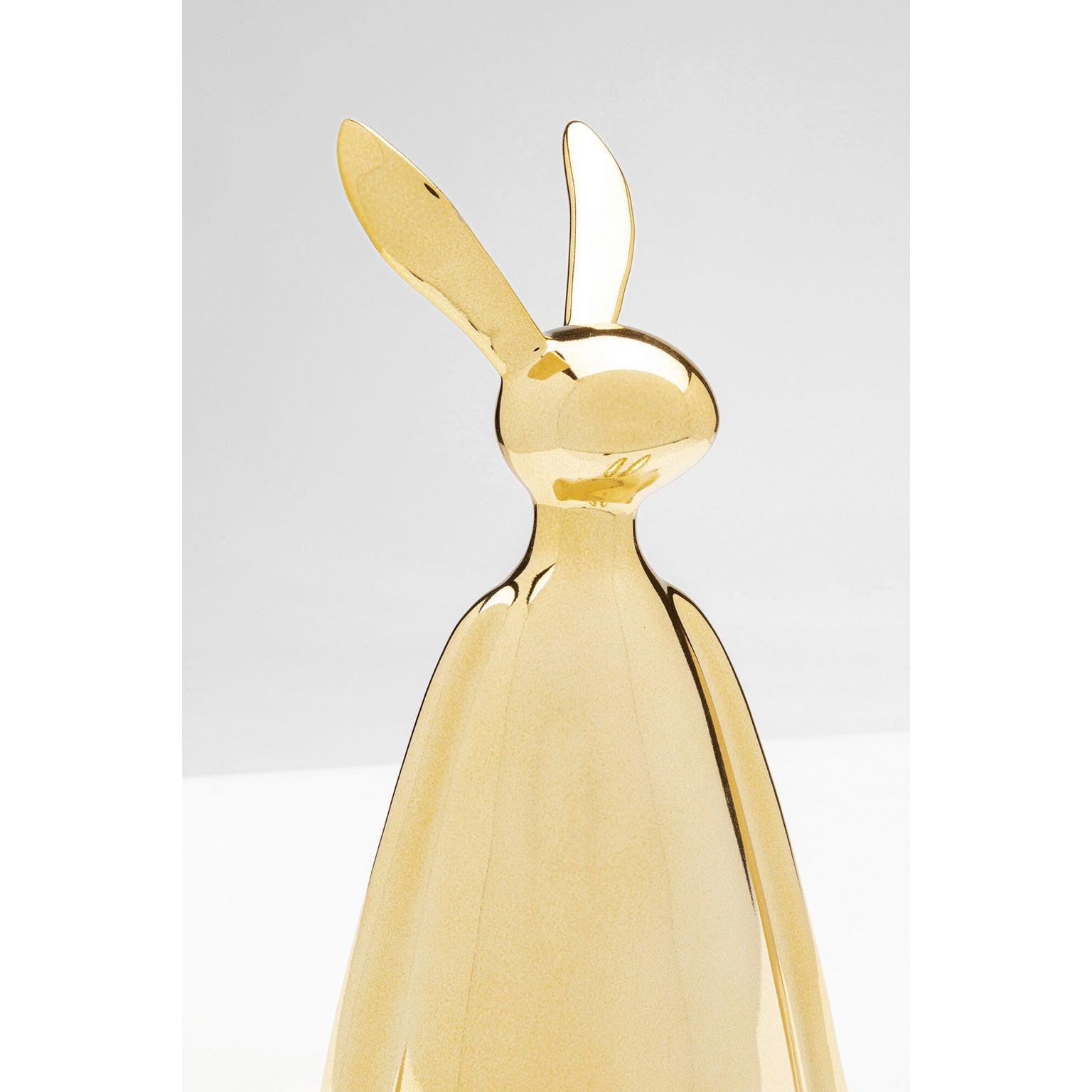 Kare Decofiguur Sitting Rabbit Gold 35cm