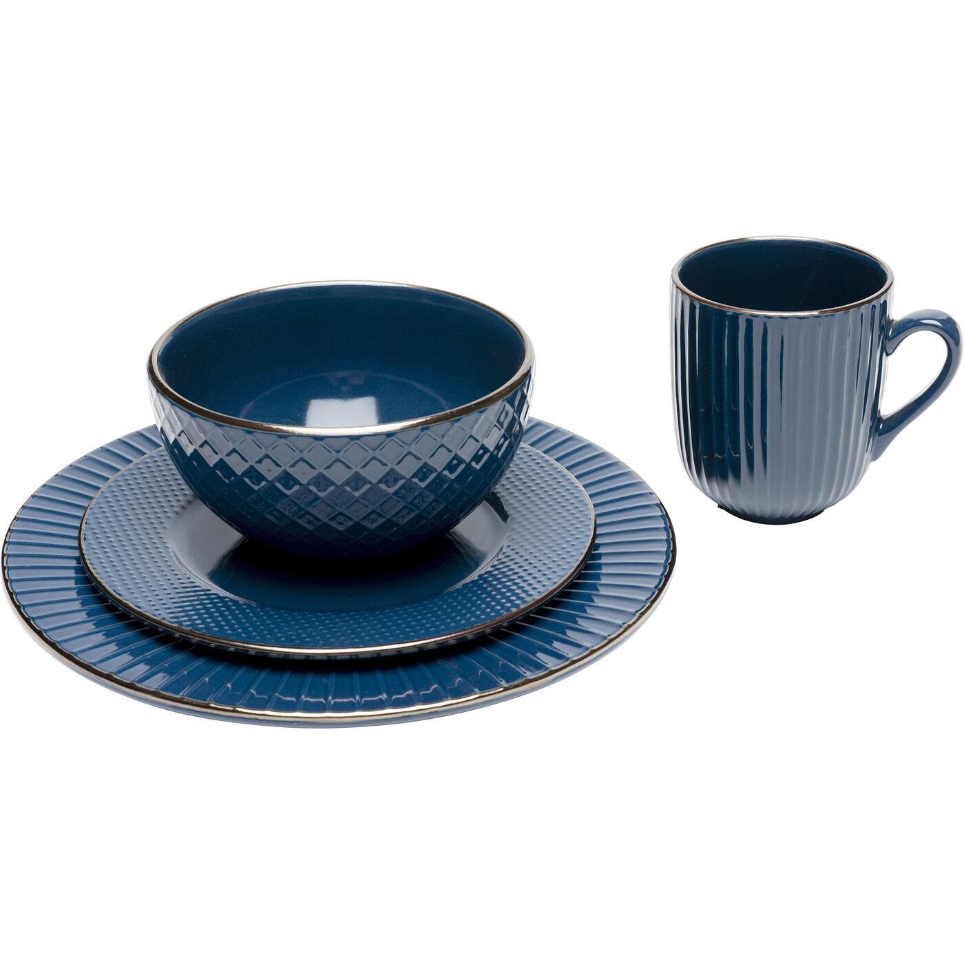 Kare Design Muse Mokken blauw 4st