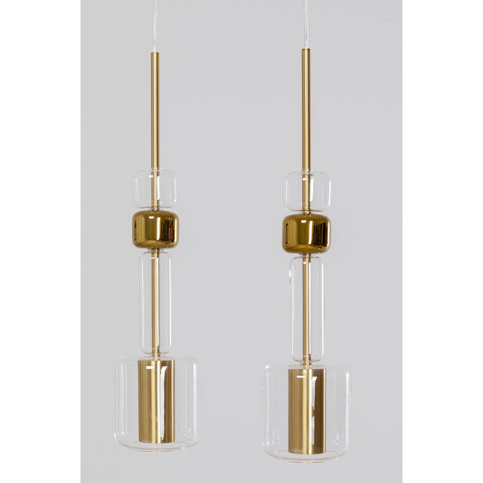 Kare Hanglamp Candy Bar Gold 103cm