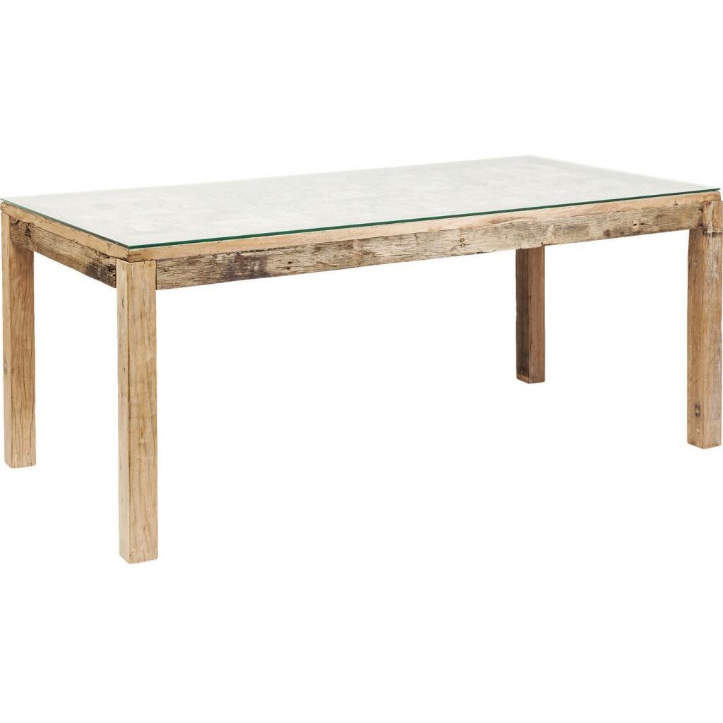 Kare Design Memory Eettafel - 160 X 80 Cm - Gerecycled Hout