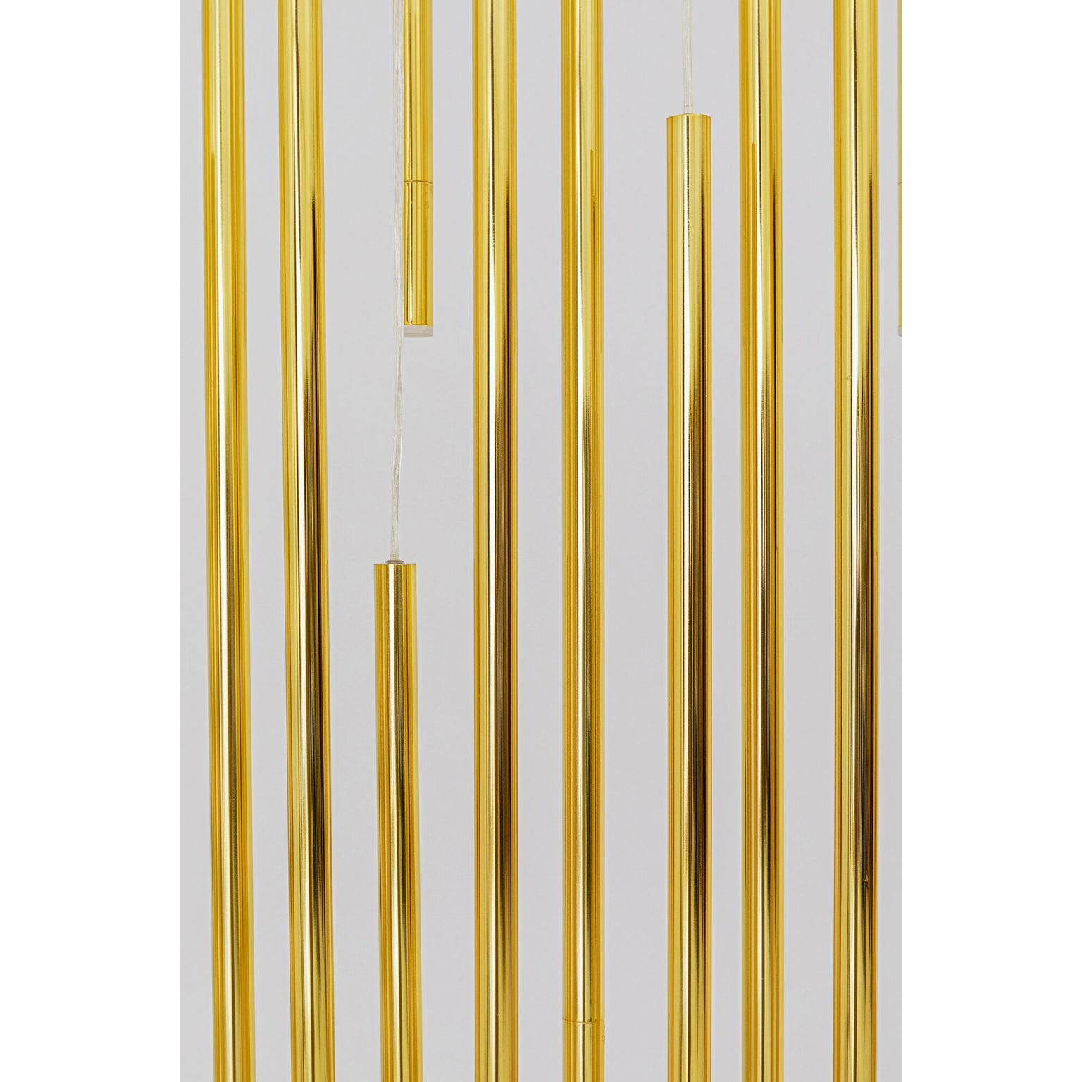 Kare Hanglamp Living Vegas Deluxe Brass LED