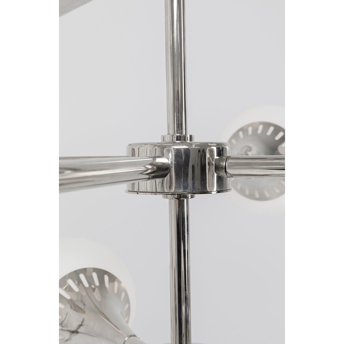 Kare Hanglamp Bulb Fiction 20 Silver Ø102cm