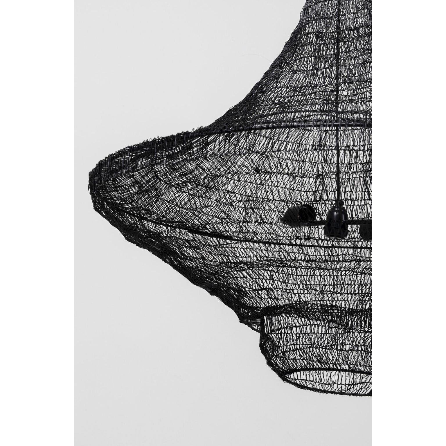 Kare Hanglamp Cocoon Black Ø89cm