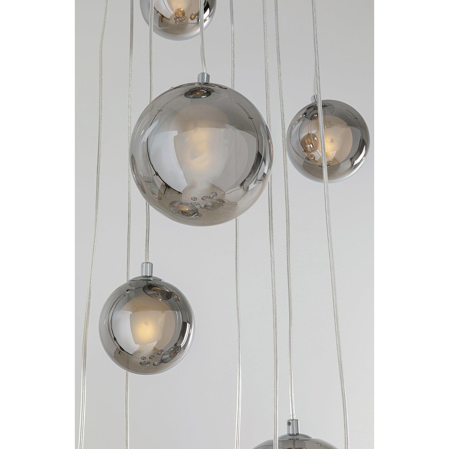 Kare Hanglamp Symphony Chrome