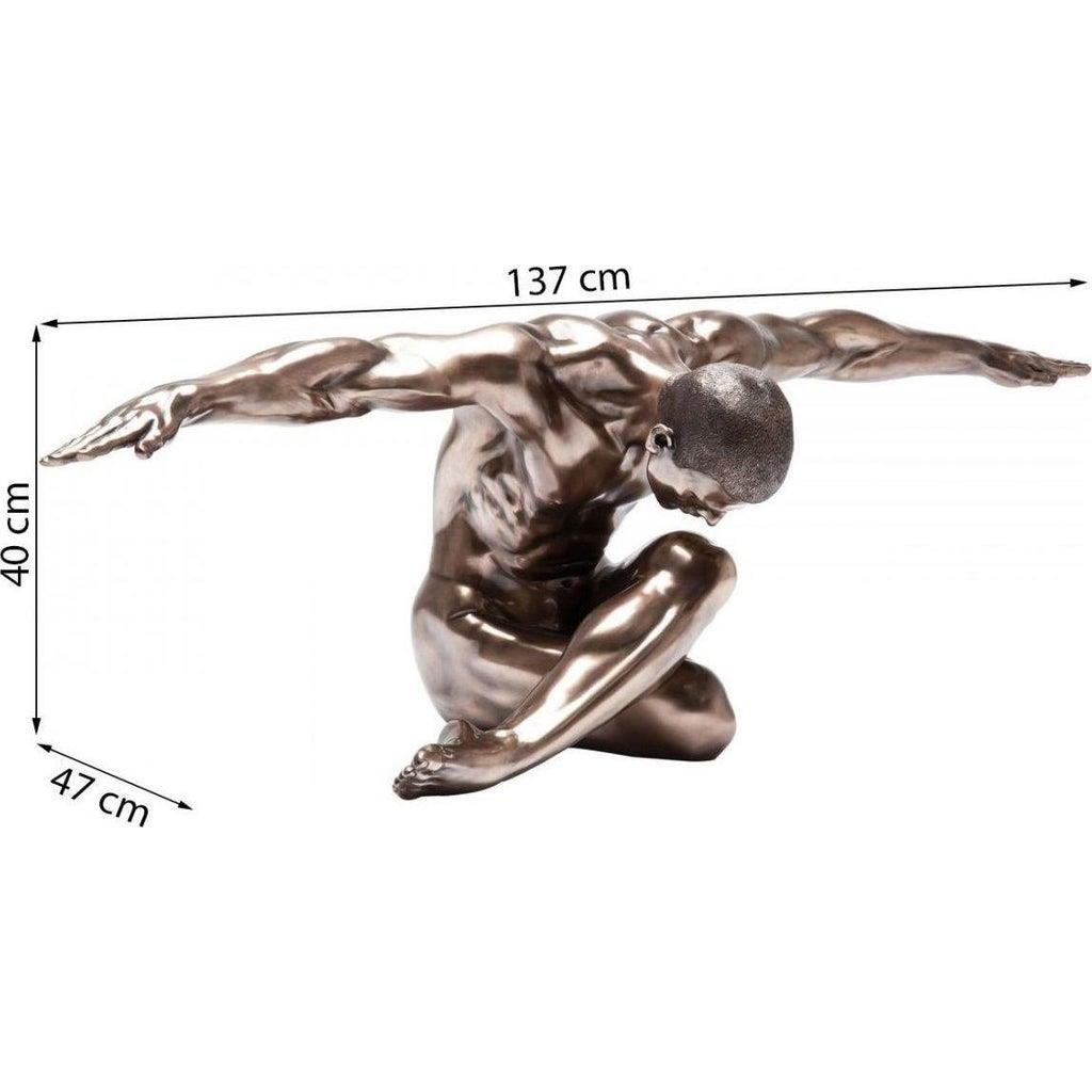 Kare Decofiguur Nude Man Bow