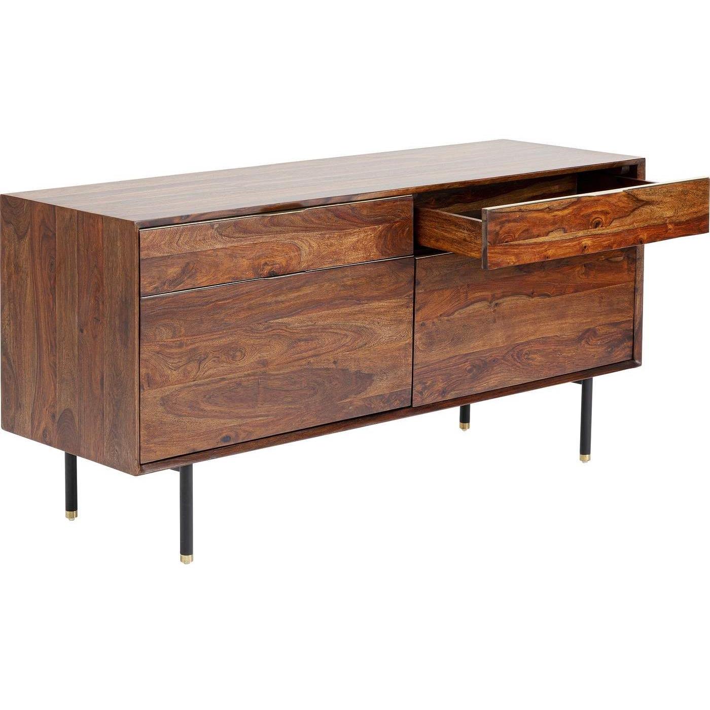 Kare Design Ravello Dressoir - B140 X D45 X H68 Cm - Sheesham Hout