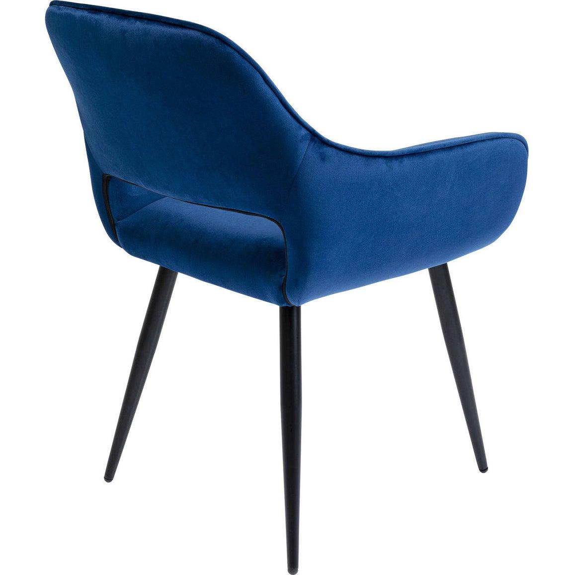Kare Eetkamerstoel San Francisco Blauw