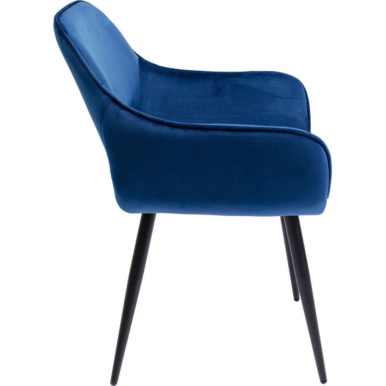 Kare Eetkamerstoel San Francisco Blauw