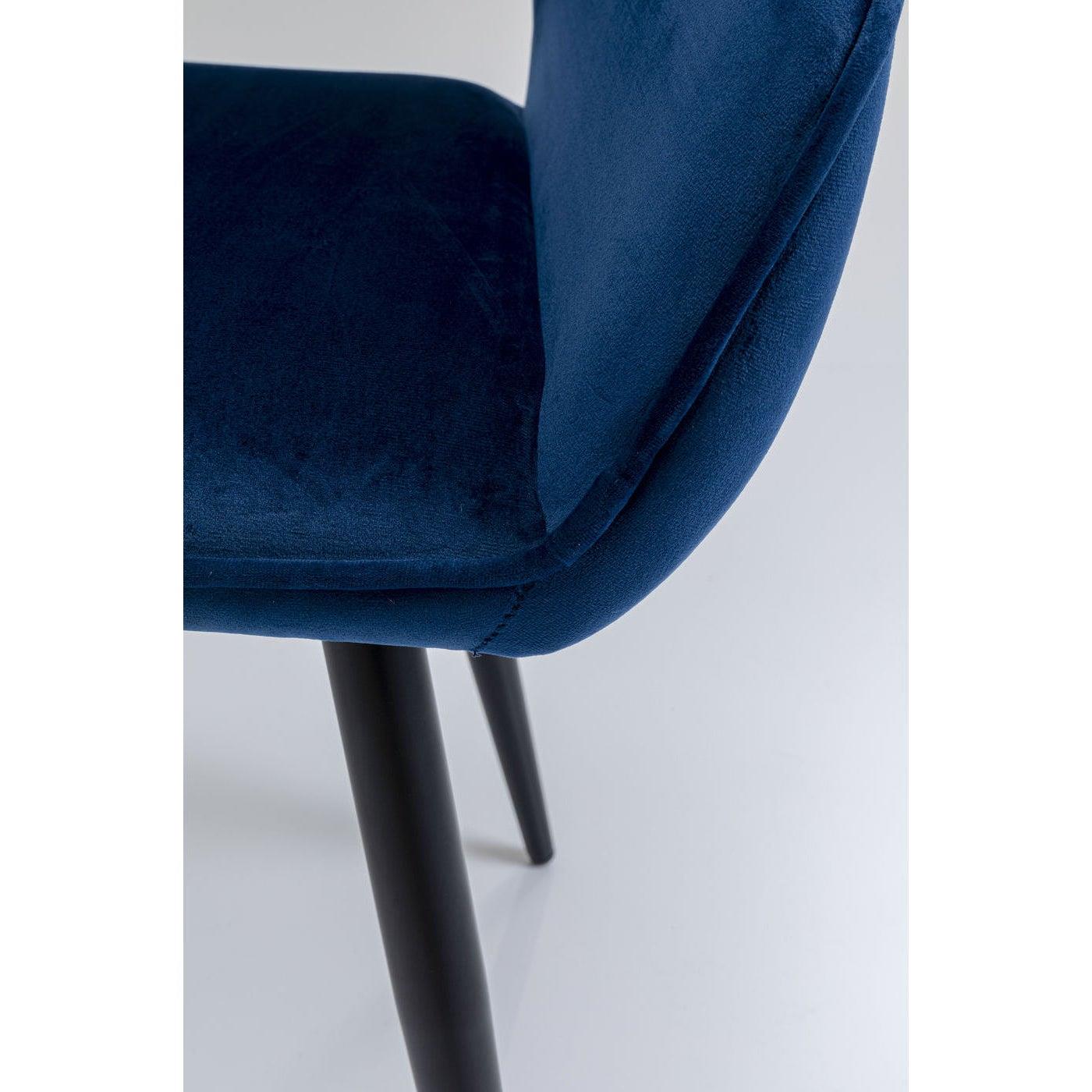 Kare Eetkamerstoel San Francisco Blauw