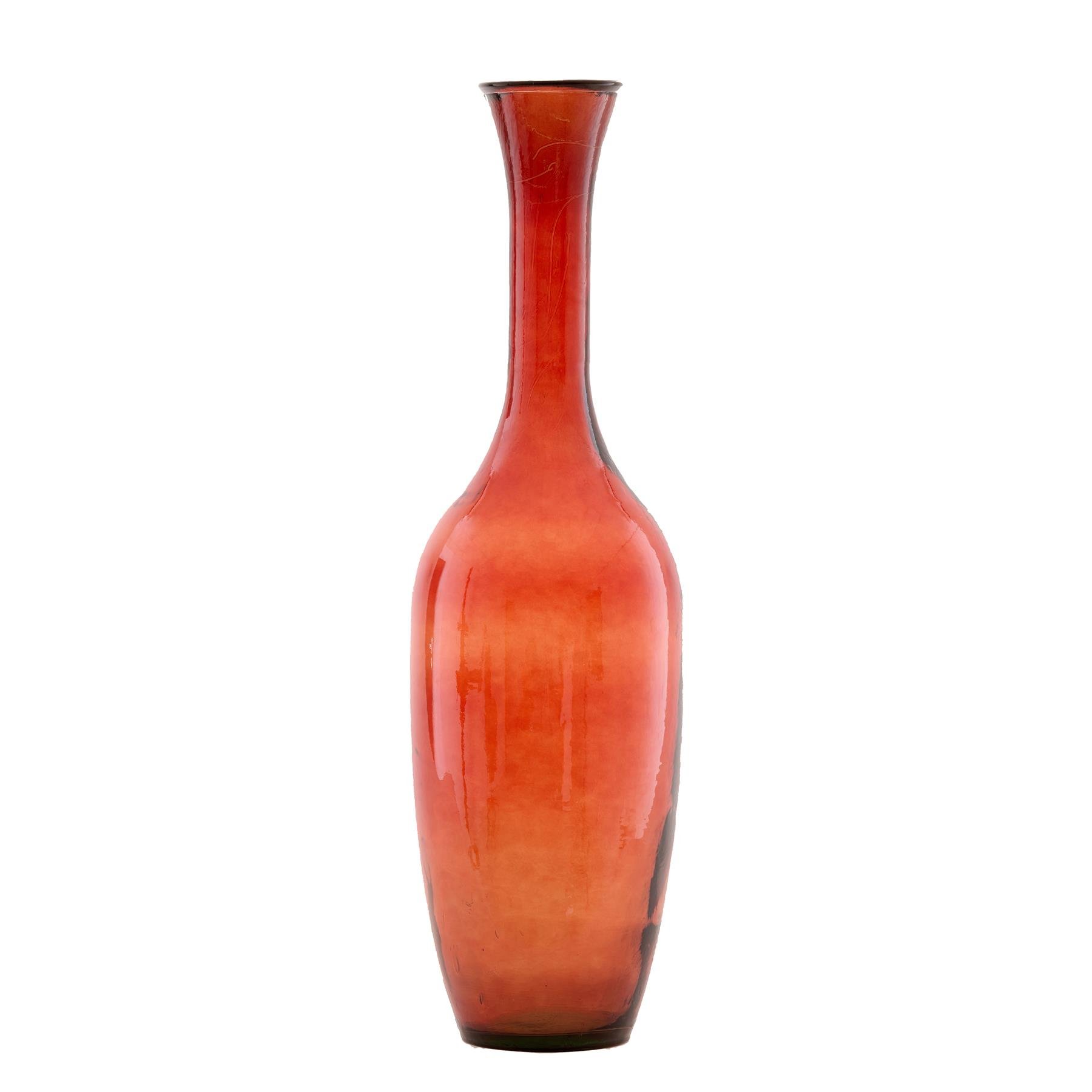 Light & Living Light&living Vaas Ø30x100 cm IMANO glas bordeaux
