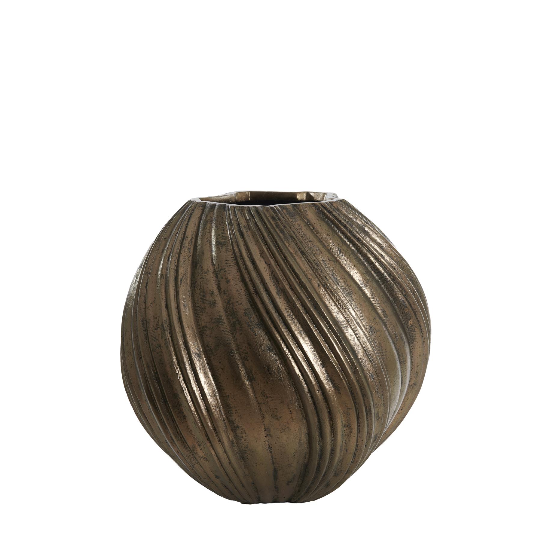 Light & Living Light&living Vaas deco Ø65x60 cm YATUNG antiek brons