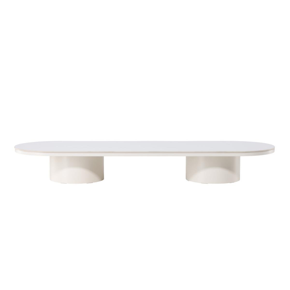 Svea - Antonio ovale salontafel - 60 x 190 cm - beige