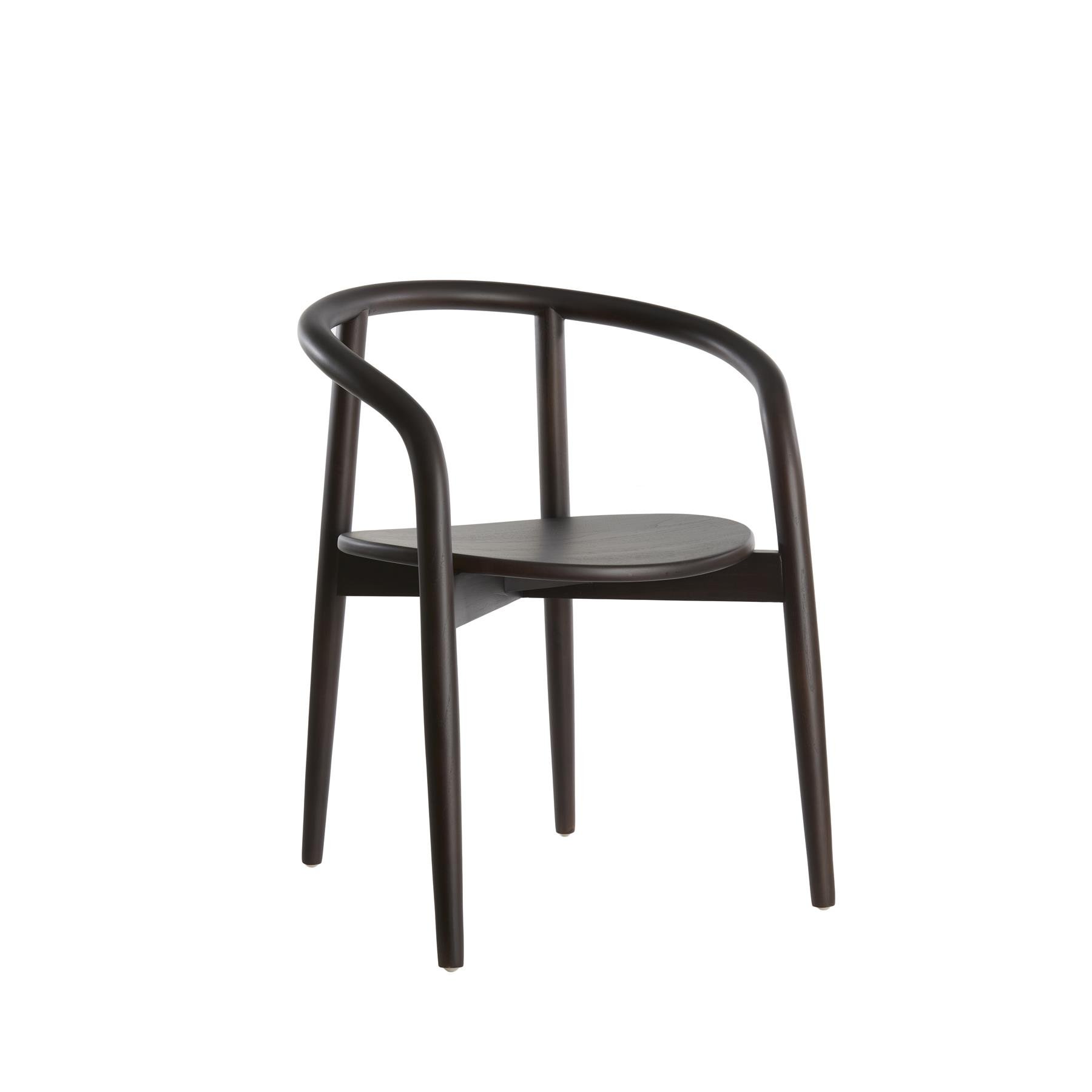 Light&living Eetkamerstoel 59x53x74 cm PALCA hout donker bruin
