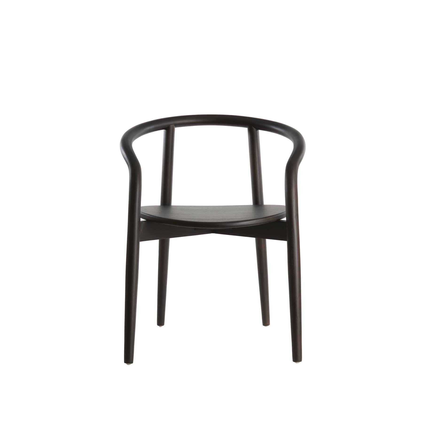 Light&living Eetkamerstoel 59x53x74 cm PALCA hout donker bruin