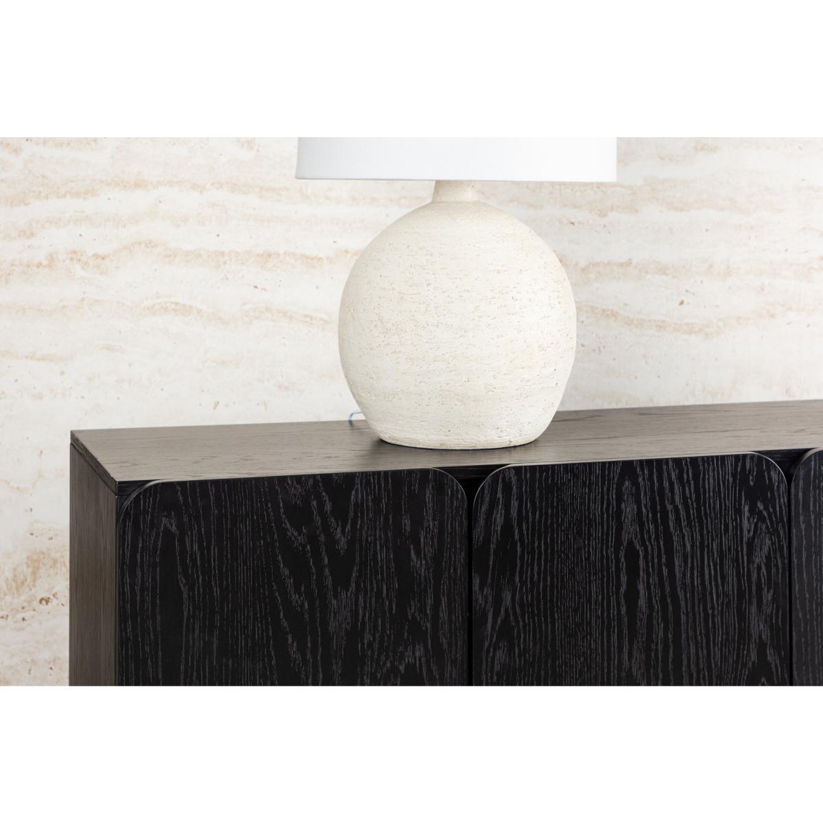 Svea - Tommaso dressoir - 160 cm - zwart