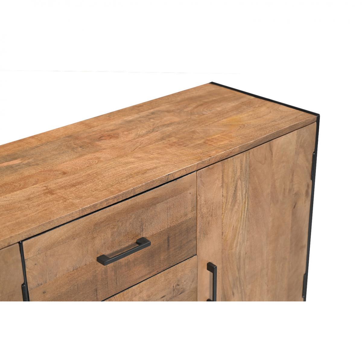 Livingfurn Elin dressoir 180 cm mangohout - naturel