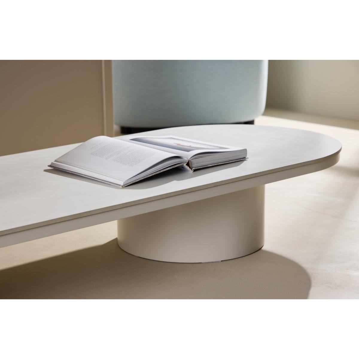 Svea - Antonio ovale salontafel - 60 x 190 cm - beige