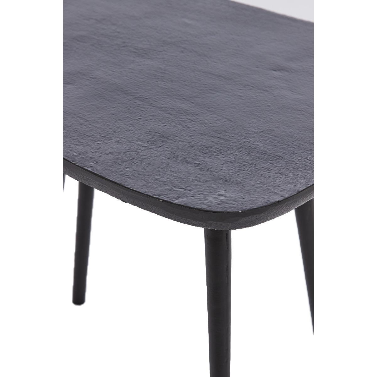 Light & Living Puno salontafel 64x53x34 cm - mat zwart