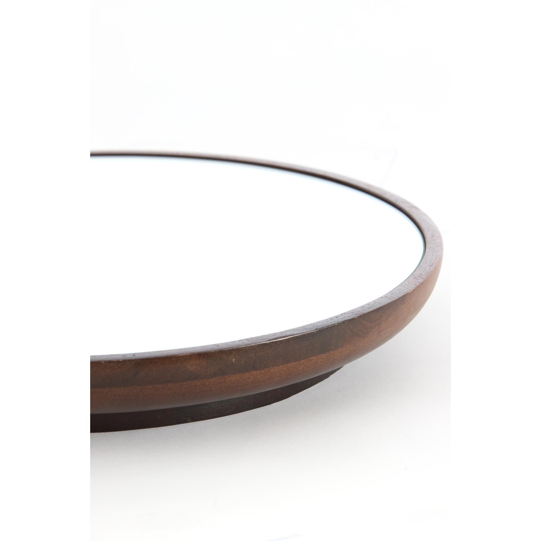 Light & Living Light&living Spiegel Ø41 cm MAMALI mango hout bruin