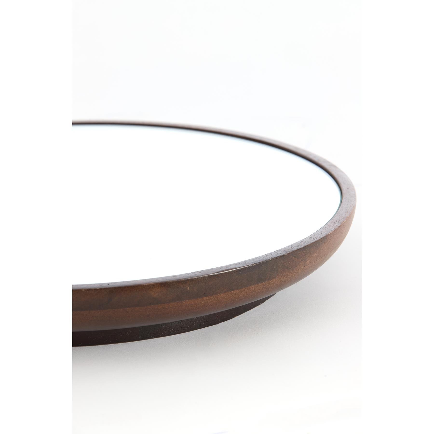 Light & Living Light&living Spiegel Ø56 cm MAMALI mango hout bruin