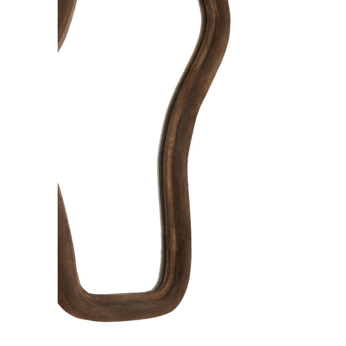 Light&living Spiegel 80x5x161 cm CELANO hout mat donker bruin