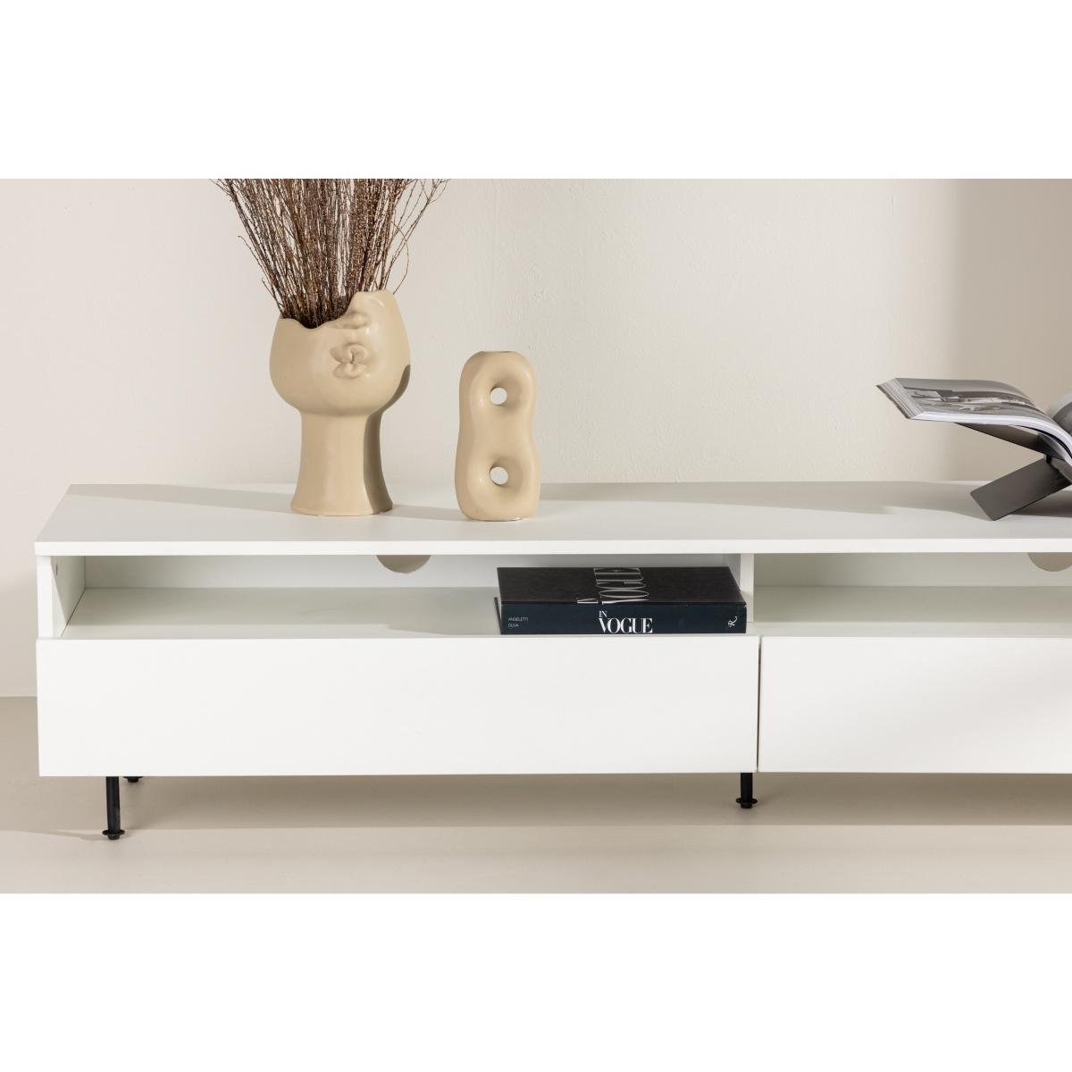 Svea - Clelia tv-meubel - 180 cm - wit