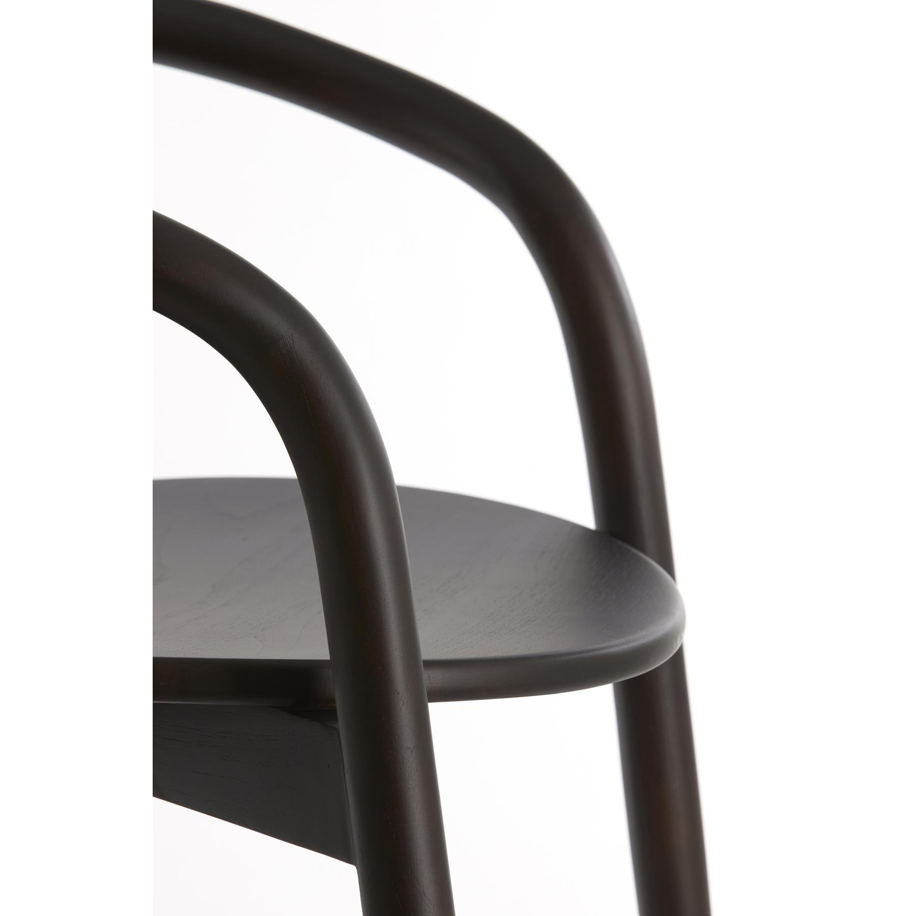 Light&living Eetkamerstoel 59x53x74 cm PALCA hout donker bruin