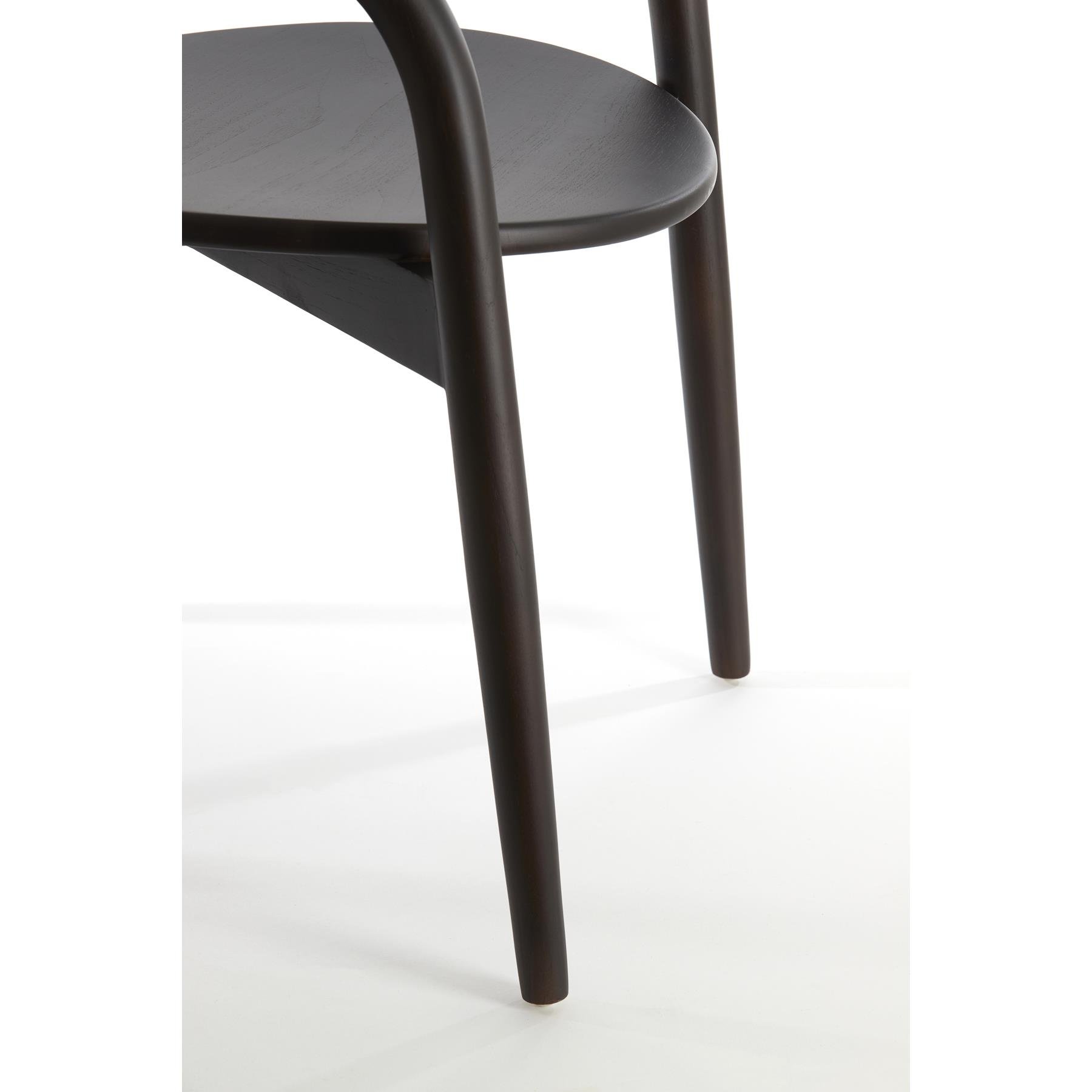 Light&living Eetkamerstoel 59x53x74 cm PALCA hout donker bruin