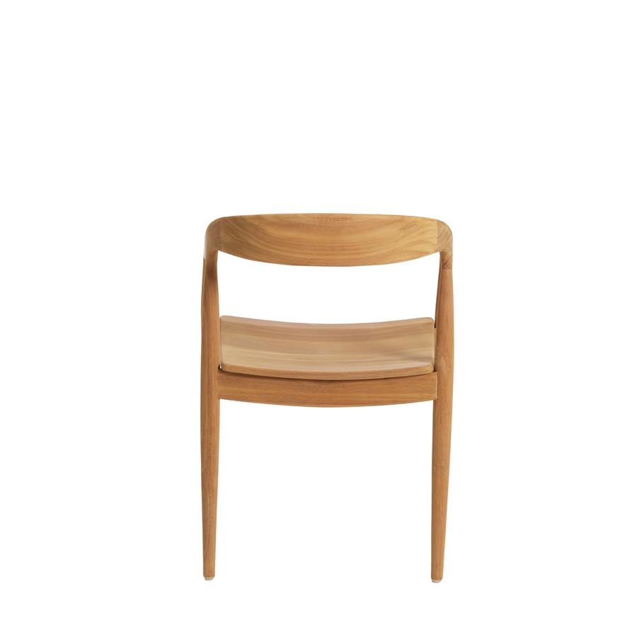 Light&living Eetkamerstoel 60x58x83 cm PALOS hout naturel