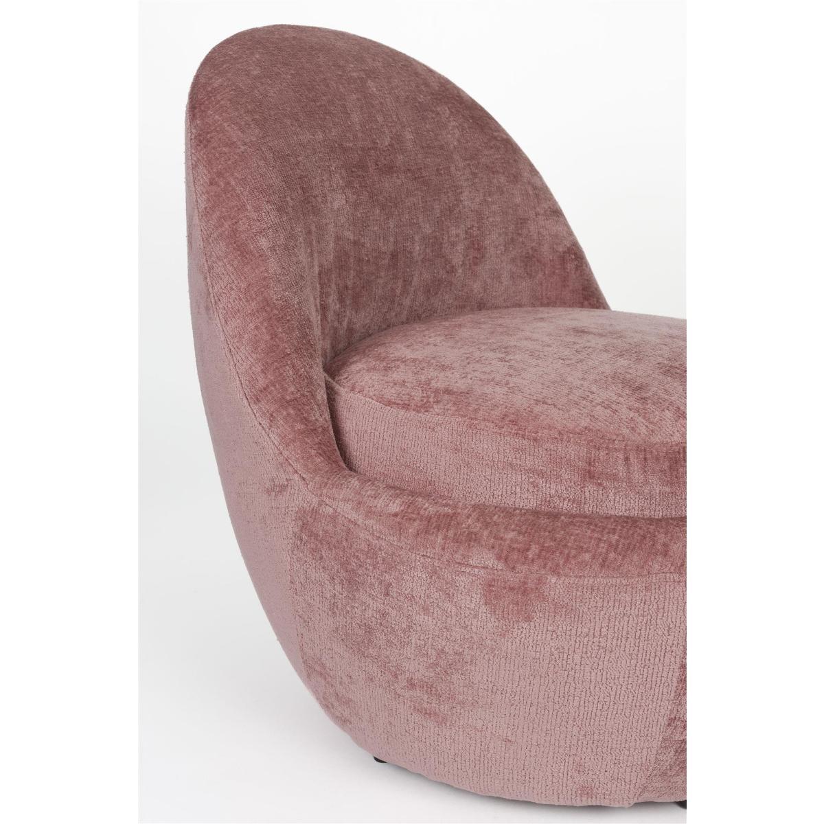 Puur Calum fauteuil - roze