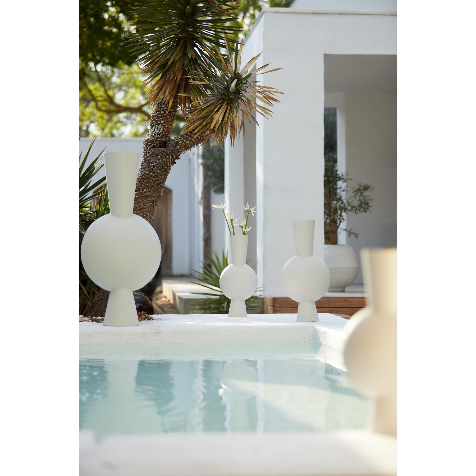 Light & Living Light&living Vaas deco 47x26x100 cm KAVANDU crème