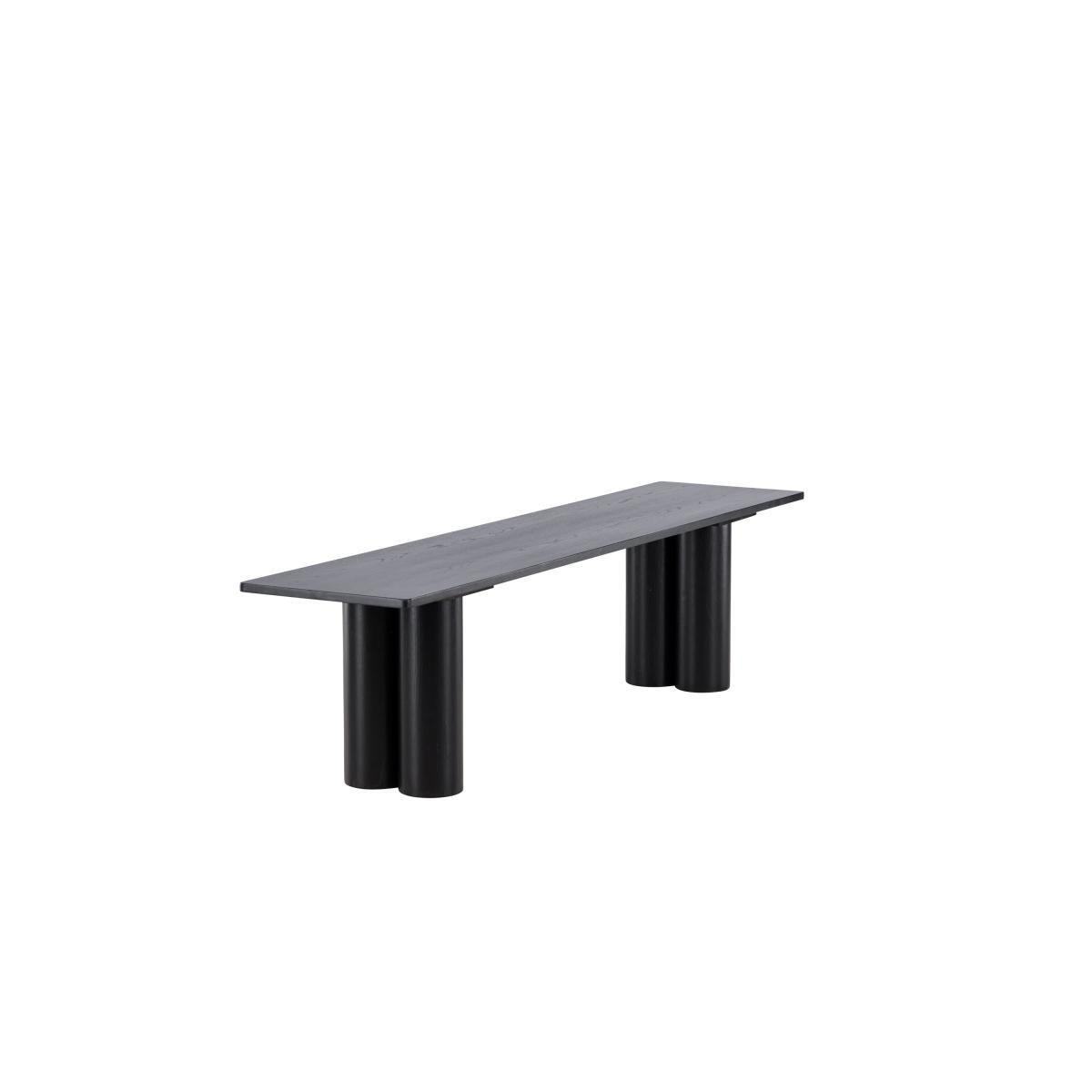 Svea - Rova eetkamerbank - 180 cm - zwart