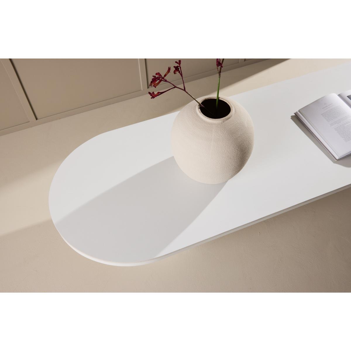 Svea - Antonio ovale salontafel - 60 x 190 cm - beige