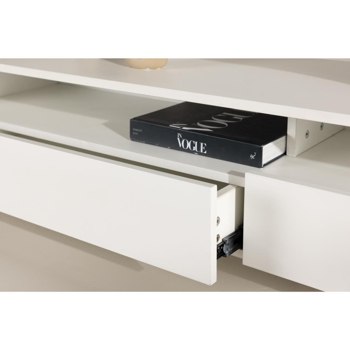Svea - Clelia tv-meubel - 180 cm - wit
