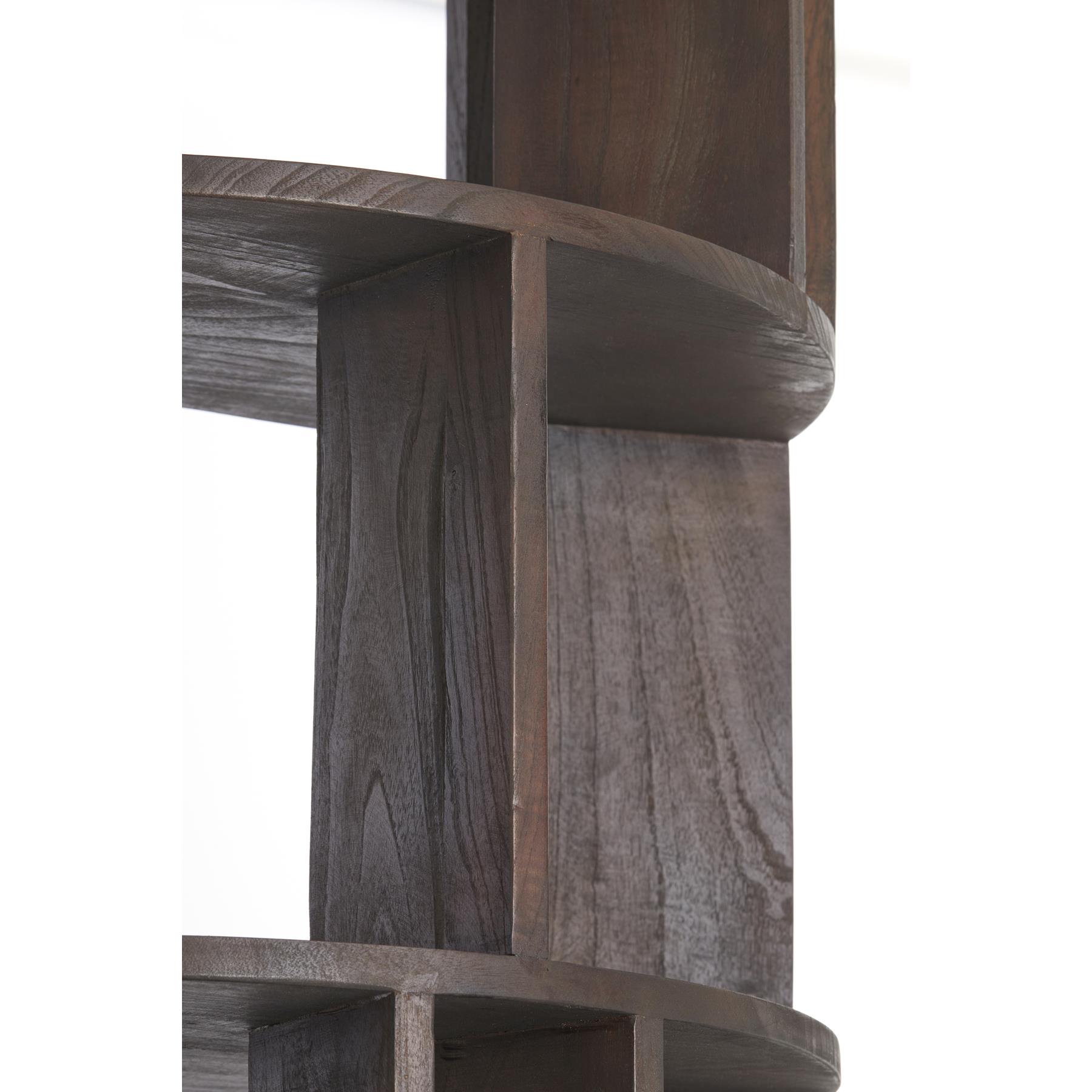 Light & Living Light&living Kast 76x38x210 cm LOUISA hout donker bruin