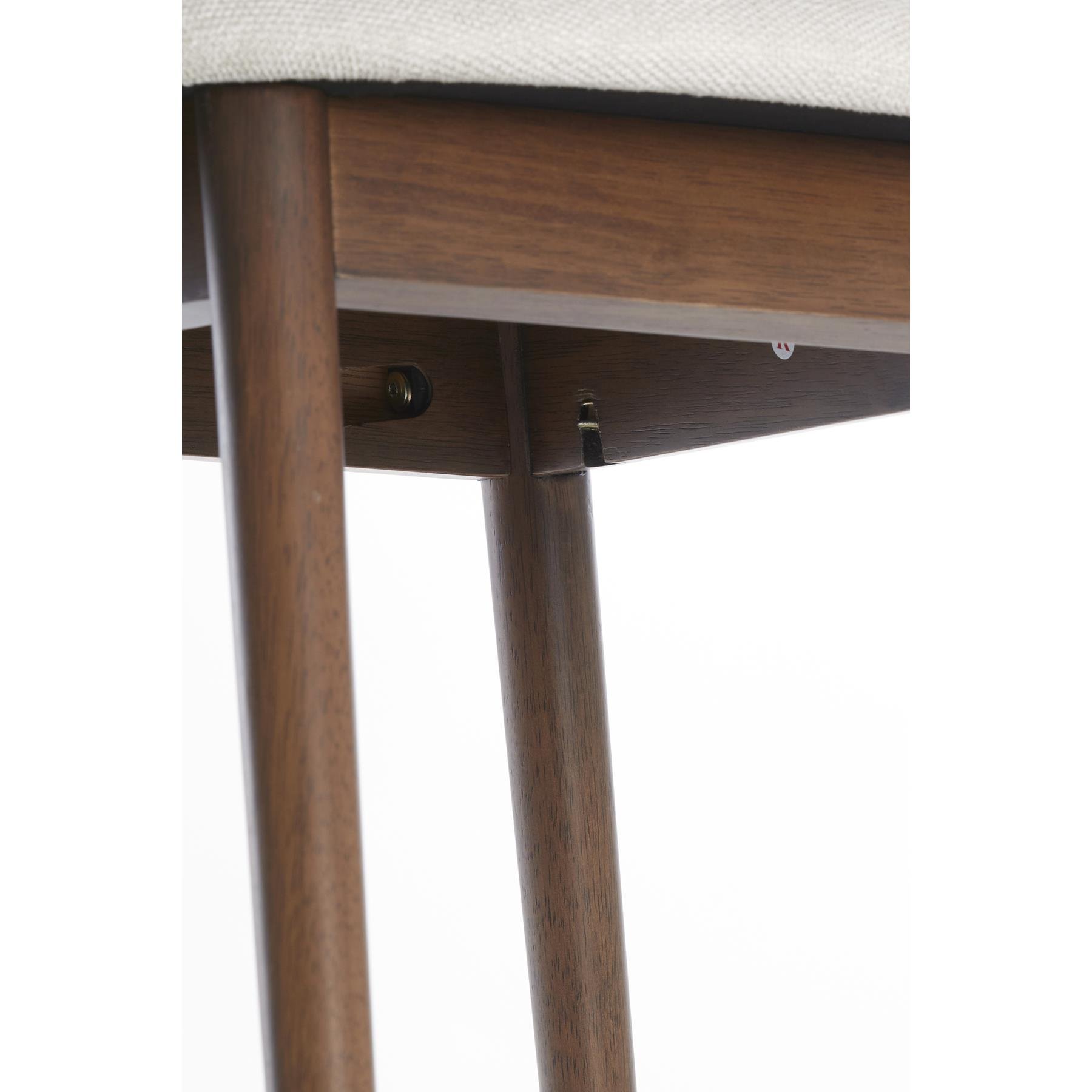 Light&living Eetkamerstoel 56x49x79 cm NIEBLA hout bruin+beige