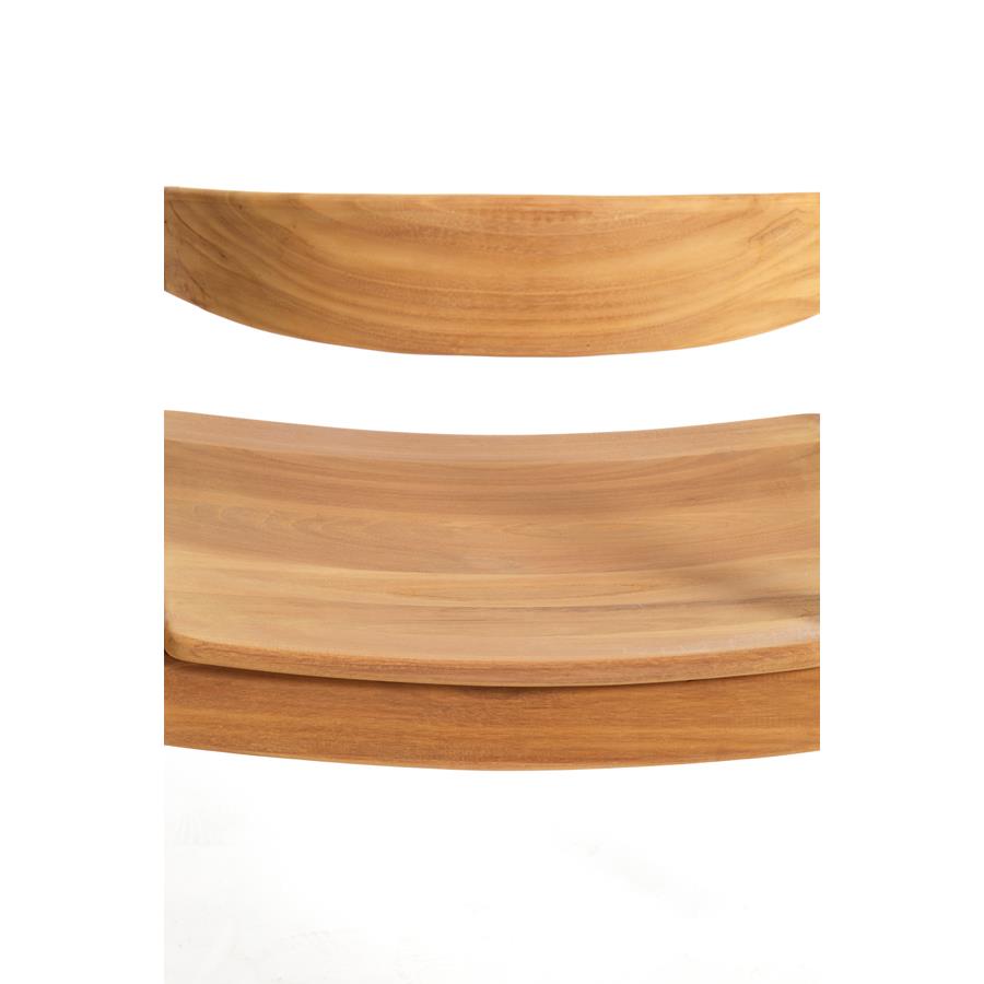 Light&living Eetkamerstoel 60x58x83 cm PALOS hout naturel