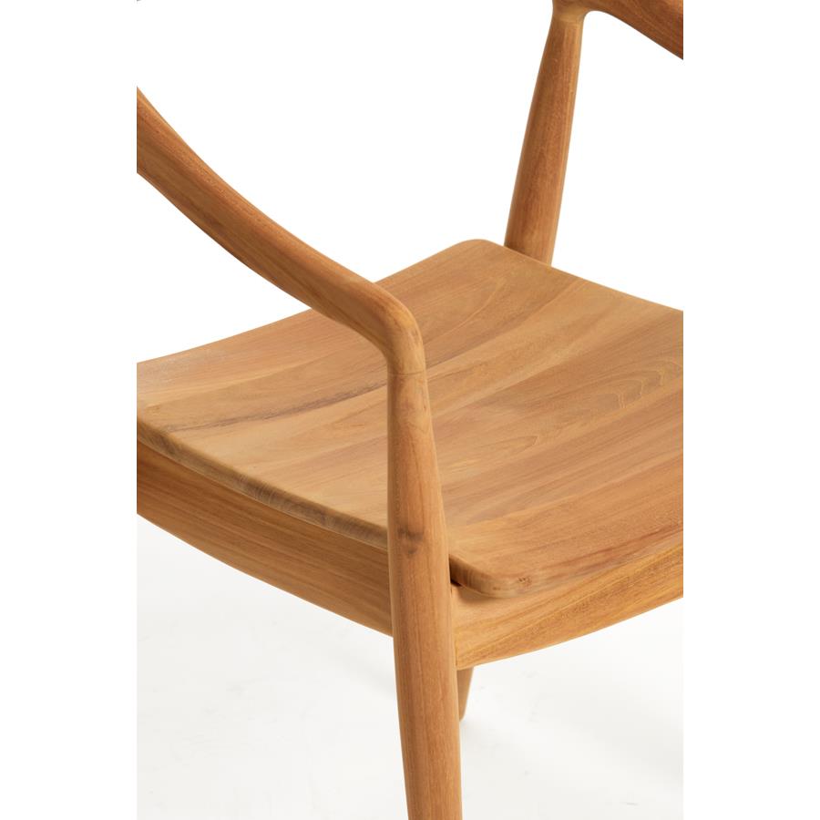 Light&living Eetkamerstoel 60x58x83 cm PALOS hout naturel